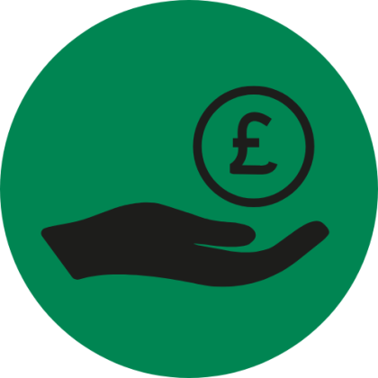 Fair, competitive pricing based on real market demand icon