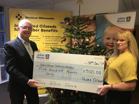 UOM donates to Julia’s House Children’s Hospices